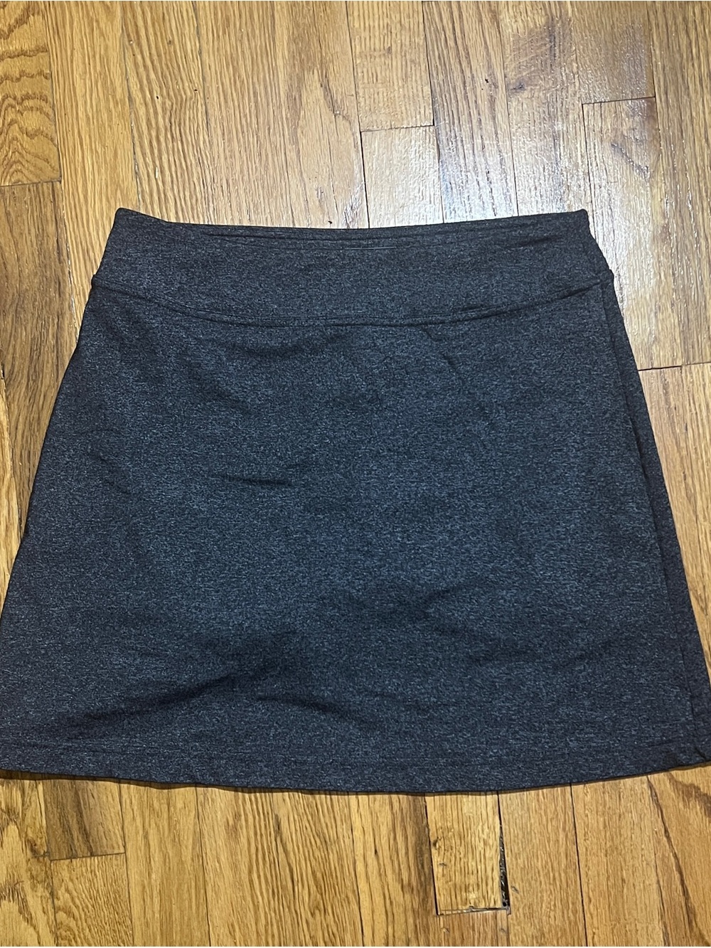 Athleta Women Heathered Grey Active Skort Size S Tennis Golf Hiking Athletic